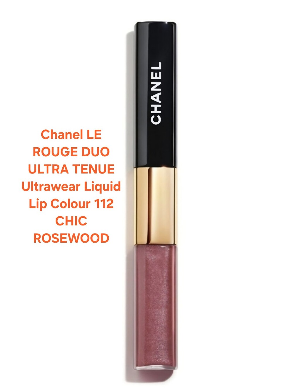 Chanel LE ROUGE DUO ULTRA TENUE Ultrawear Liquid Lip Colour 112 CHIC ROSEWOOD